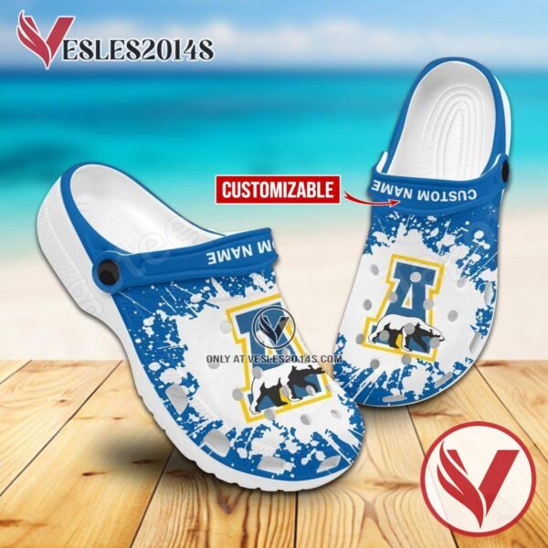 Alaska Nanooks Logo Crocs Clogs, Unique Footwear For Fans