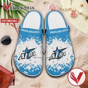 Alba Fehervar Logo Crocs Clogs, Unique Footwear For Fans 1