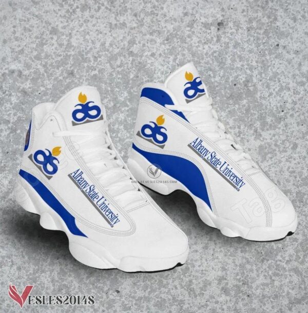 Albany State University Logo Air Jordan 13 Shoes, Best Sneaker Gifts For Fans - Vesles2014s