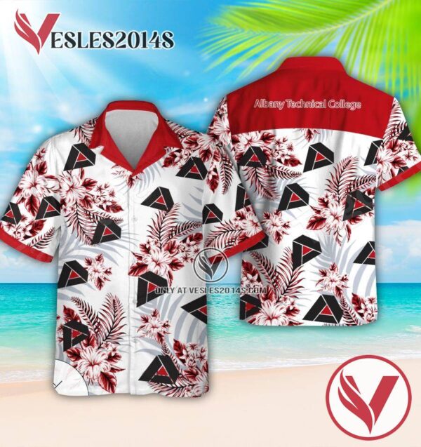 Albany Technical College Logo Hawaiian Suit, Unique Outfit For Fans - Vesles2014S 1