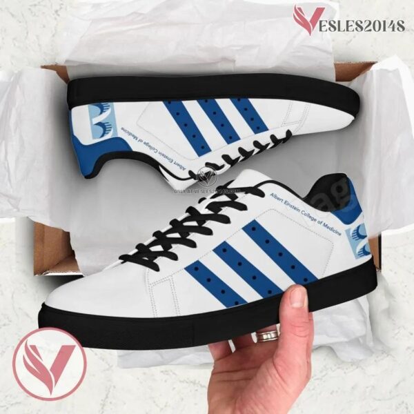 Albert Einstein College of Medicine Logo Skate Shoes, Unique Sneaker For Fans - Vesles2014s 1