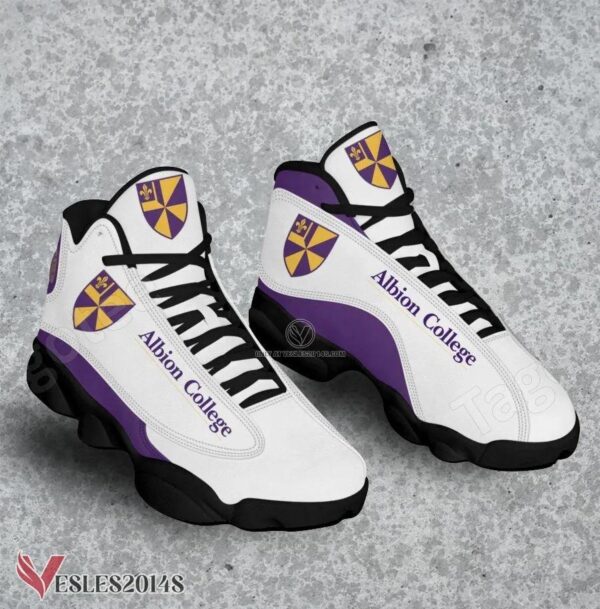Albion College Logo Air Jordan 13 Shoes, Best Sneaker Gifts For Fans - Vesles2014s 1