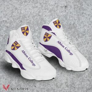 Albion College Logo Air Jordan 13 Shoes, Best Sneaker Gifts For Fans - Vesles2014s