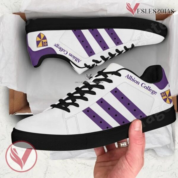 Albion College Logo Stan Smith Shoes For Men And Womens - Vesles2014s 1