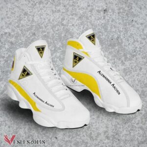 Alemannia Aachen Air Jordan 13 Shoes, Best Sneaker Gifts For Fans - Vesles2014s