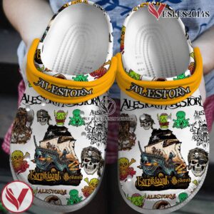 Alestorm Music Crocs Crocband Clogs Shoes, Unique Gifts For Fans Style 1 - Vesles2014S