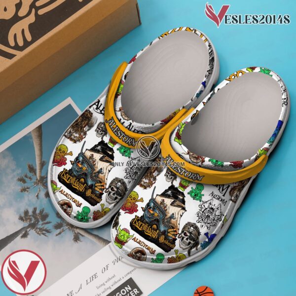 Alestorm Music Crocs Crocband Clogs Shoes, Unique Gifts For Fans Style 1 - Vesles2014S 4