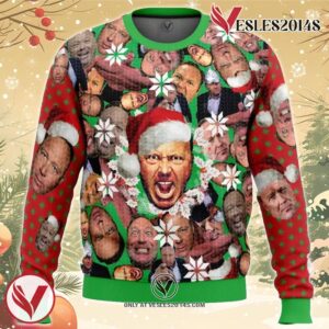 Alex Jones Ugly Christmas Sweater, Unique Christmas Gift For Fans - Vesles2014S