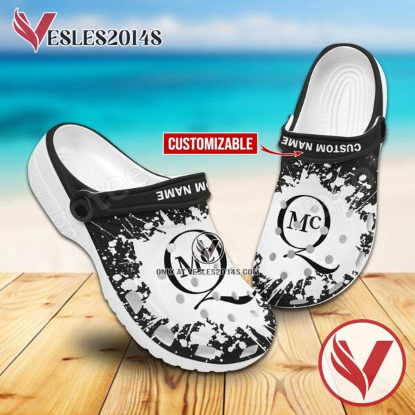 Alexander McQueen Logo Crocs Clogs, Unique Footwear For Fans