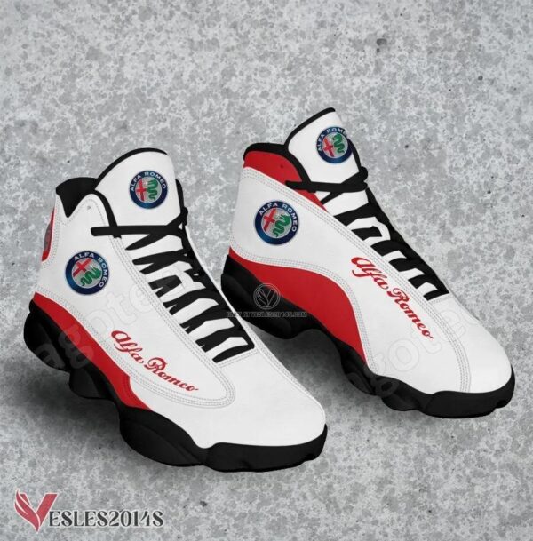 Alfa Romeo Logo Air Jordan 13 Shoes, Best Sneaker Gifts For Fans - Vesles2014s 1