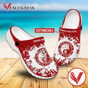 Alhambra Medical University Crocs Clogs, Unique Footwear For Fans