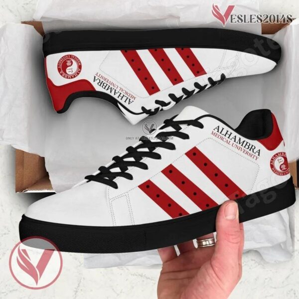 Alhambra Medical University Logo Stan Smith Shoes For Men And Womens - Vesles2014s 1