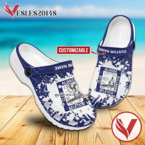 Alianza Atletico Crocs Clogs, Unique Footwear For Fans