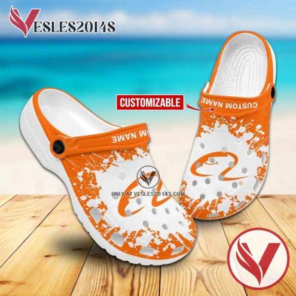 Alibaba Logo Crocs Clogs, Unique Footwear For Fans