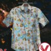 Alice And Bunny Sky Clouds Hawaiian Shirt, Unique Gifts For Friends - Vesles2014S 1