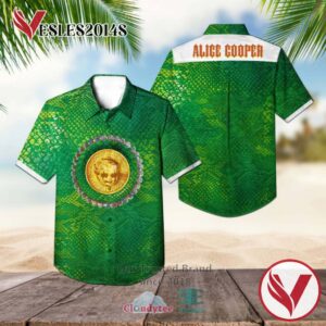 Alice Cooper Billion Dollar Babies 1973 Casual Hawaiian Shirt, Best Gifts For Summer Vesles2014S 1