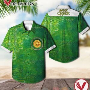 Alice Cooper Billion Dollar Babies Album Hawaiian Shirt, Best Gift For Music Lovers Vesles2014S