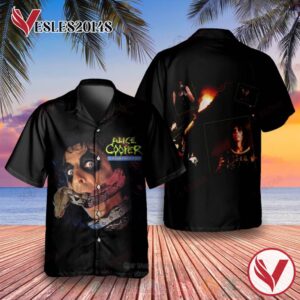 Alice Cooper Constrictor Album Hawaiian Shirt, Best Gift For Music Lovers Vesles2014S