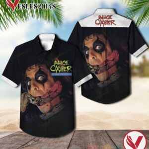 Alice Cooper Constrictor Album Hawaiian Shirt, Best Gift For Music Lovers Vesles2014S 4Nh