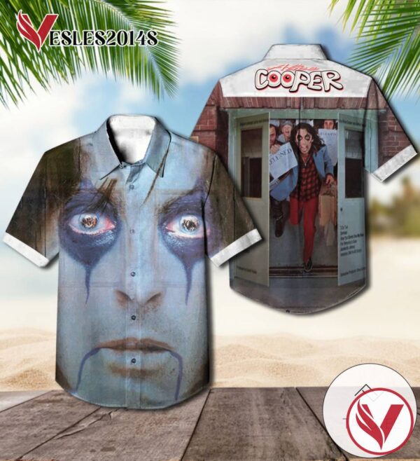Alice Cooper From The Inside Album Cover Hawaiian Shirt, Best Gift For Music Lovers Vesles2014S