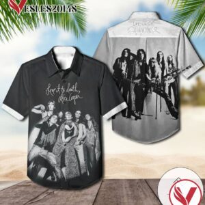 Alice Cooper Love It To Death Album Cover Hawaiian Shirt, Best Gift For Music Lovers Vesles2014S