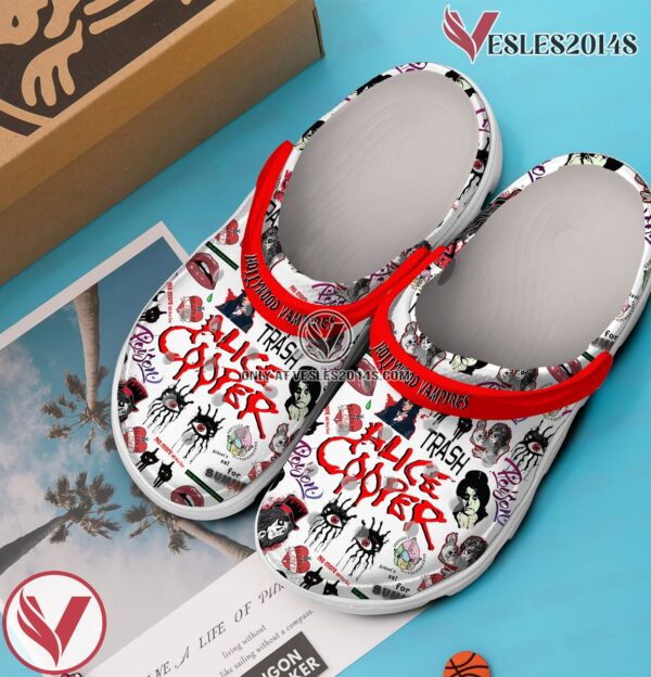 Alice Cooper Music Crocs Crocband Clogs Shoes, Unique Gifts For Fans Style 3 - Vesles2014S 3