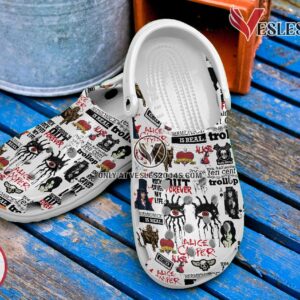 Alice Cooper Music Crocs Crocband Clogs Shoes, Unique Gifts For Fans Style 6 - Vesles2014S 3