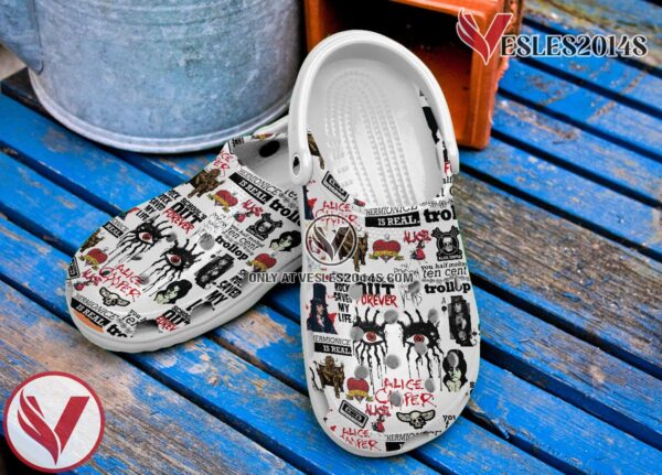 Alice Cooper Music Crocs Crocband Clogs Shoes, Unique Gifts For Fans Style 6 - Vesles2014S 3