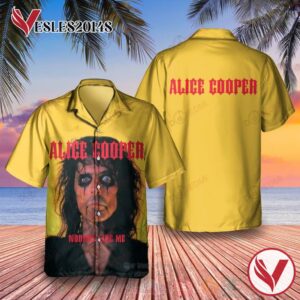 Alice Cooper Nobody Like Me Album Hawaiian Shirt, Best Gift For Music Lovers Vesles2014S