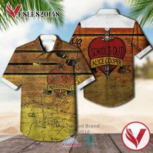 Alice Cooper School's Out Casual Hawaiian Shirt, Best Gifts For Summer Vesles2014S 1
