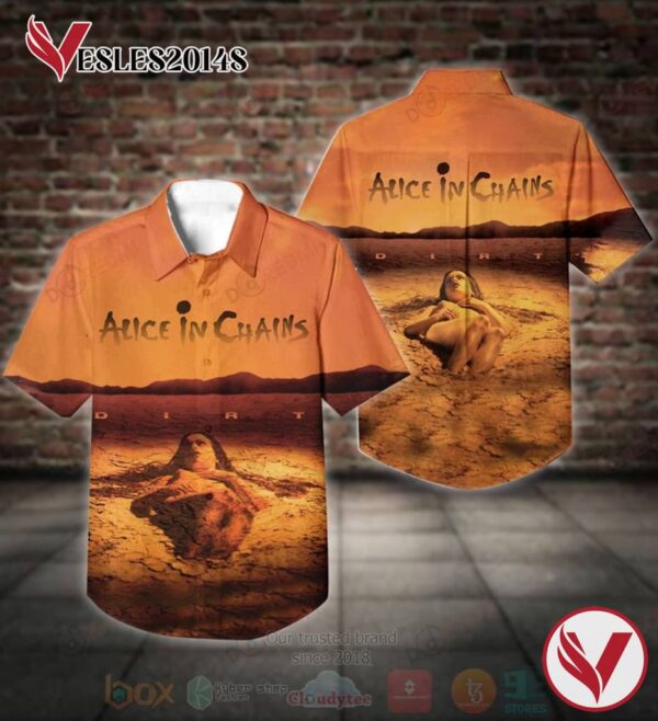 Alice In Chains Album Hawaiian Shirt, Best Gift For Music Lovers Vesles2014S