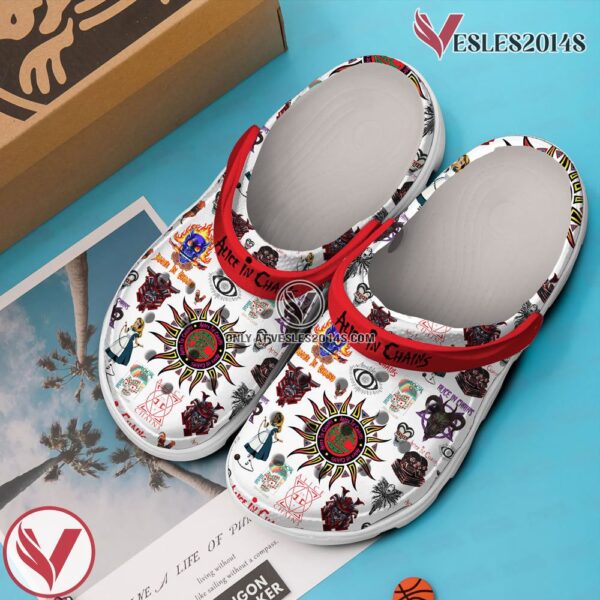 Alice In Chains Crocs Crocband Clogs Shoes Comfortable For Men Women and Kids, Unique Gift From  Vesles2014S 2