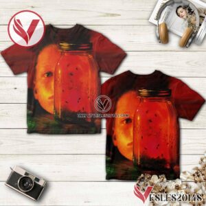 Alice In Chains Jar Of Flies Album Cover Shirt Style 2, Unique Gifts For Music Lovers - Vesles2014S