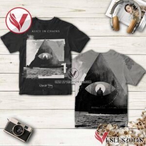 Alice In Chains Rainier Fog Album Cover Shirt, Unique Gifts For Music Lovers - Vesles2014S