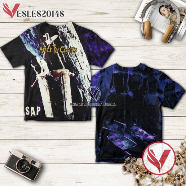 Alice In Chains Sap Album Cover Shirt, Unique Gifts For Music Lovers - Vesles2014S