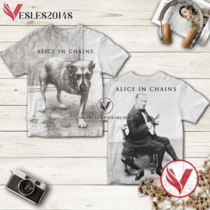 Alice In Chains Self-titled Album Cover Shirt, Unique Gifts For Music Lovers - Vesles2014S