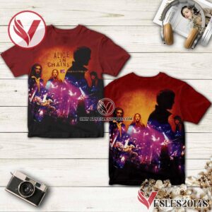 Alice In Chains Unplugged Album Cover Shirt Style 2, Unique Gifts For Music Lovers - Vesles2014S