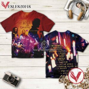 Alice In Chains Unplugged Album Cover Shirt, Unique Gifts For Music Lovers - Vesles2014S
