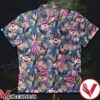 Alice In Wonderland Cheshire Cat Flower Hawaiian Shirt, Unique Gifts For Friends - Vesles2014S 1