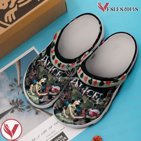 Alice Madness Returns Game Crocs Crocband Clogs Shoes Comfortable For Men Women and Kids, Unique Gift From  Vesles2014S 2