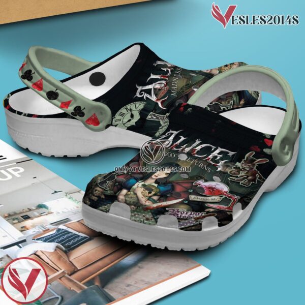Alice Madness Returns Game Crocs Crocband Clogs Shoes Comfortable For Men Women and Kids, Unique Gift From  Vesles2014S 3