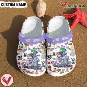 Alice in Wonderland Movie Crocs Crocband Clogs Shoes Comfortable For Men Women and Kids Style 4 - Vesles2014S 3