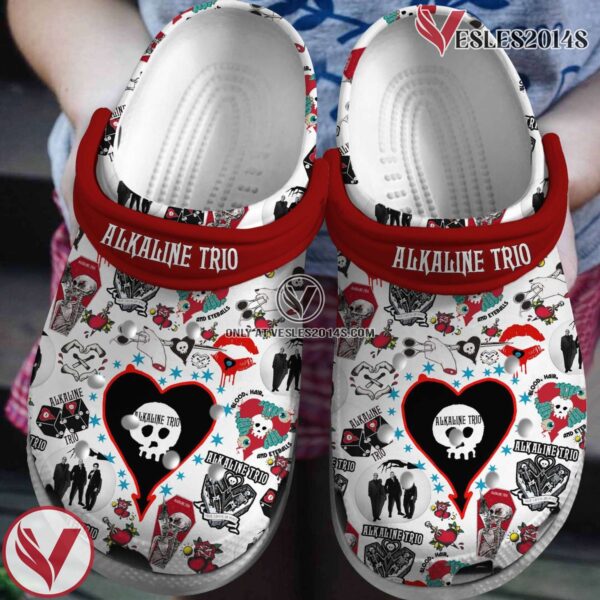 Alkaline Trio Music Crocs Crocband Clogs Shoes, Unique Gifts For Fans Style 3 - Vesles2014S