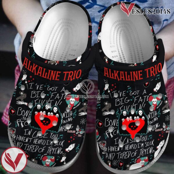 Alkaline Trio Music Crocs Crocband Clogs Shoes, Unique Gifts For Fans Style 6 - Vesles2014S