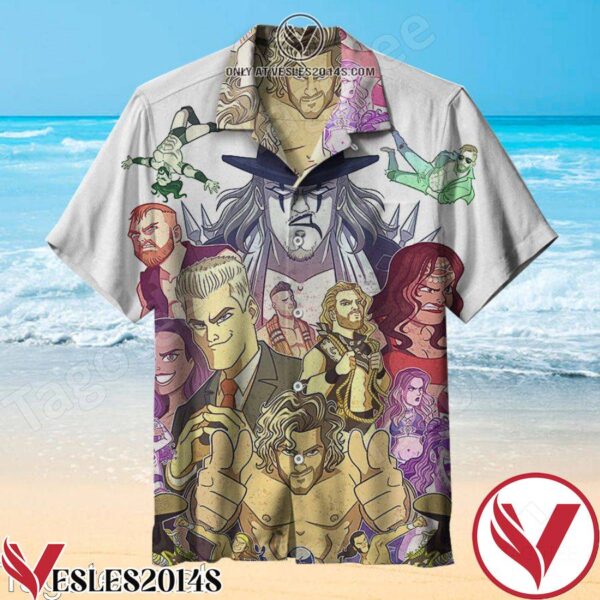 All Elite Wrestling Hawaiian Shirt, Unique Gifts For Friends - Vesles2014S 1
