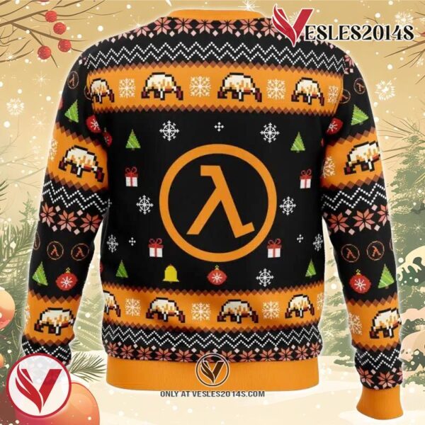 All I Want For Christmas is Half-Life 3 Ugly Christmas Sweater, Unique Christmas Gift For Fans - Vesles2014S 1