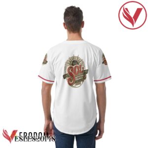 All-Over Print Men's Short Sleeve Baseball Jersey, Perfect Gifts For Fans - Vesles2014S 4