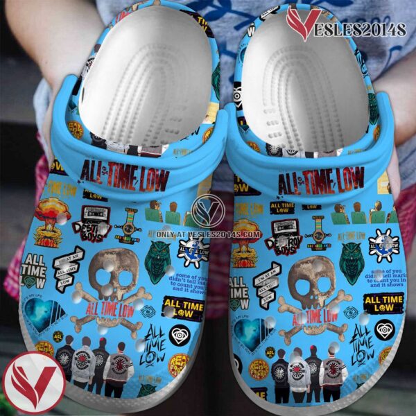 All Time Low Band Music Crocs Crocband Clogs Shoes, Unique Gifts For Fans Style 1 - Vesles2014S