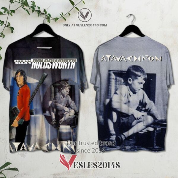 Allan Holdsworth Discography​ Atavachron Album 3D Shirt, Unique Gifts For Music Lovers - Vesles2014S
