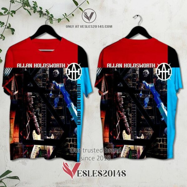 Allan Holdsworth-Hard Hat Area Album 3D Shirt, Unique Gifts For Music Lovers - Vesles2014S